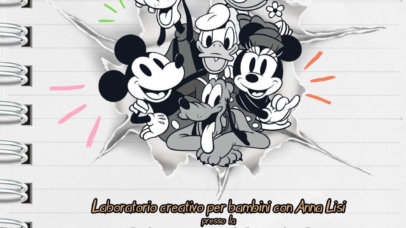 OMAGGIO A WALT DISNEY: ECCO IL LABORATORIO PER BAMBINI