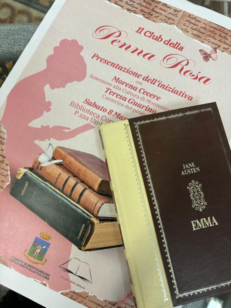 PRESENTAZIONE “IL CLUB DELLA PENNA ROSA”