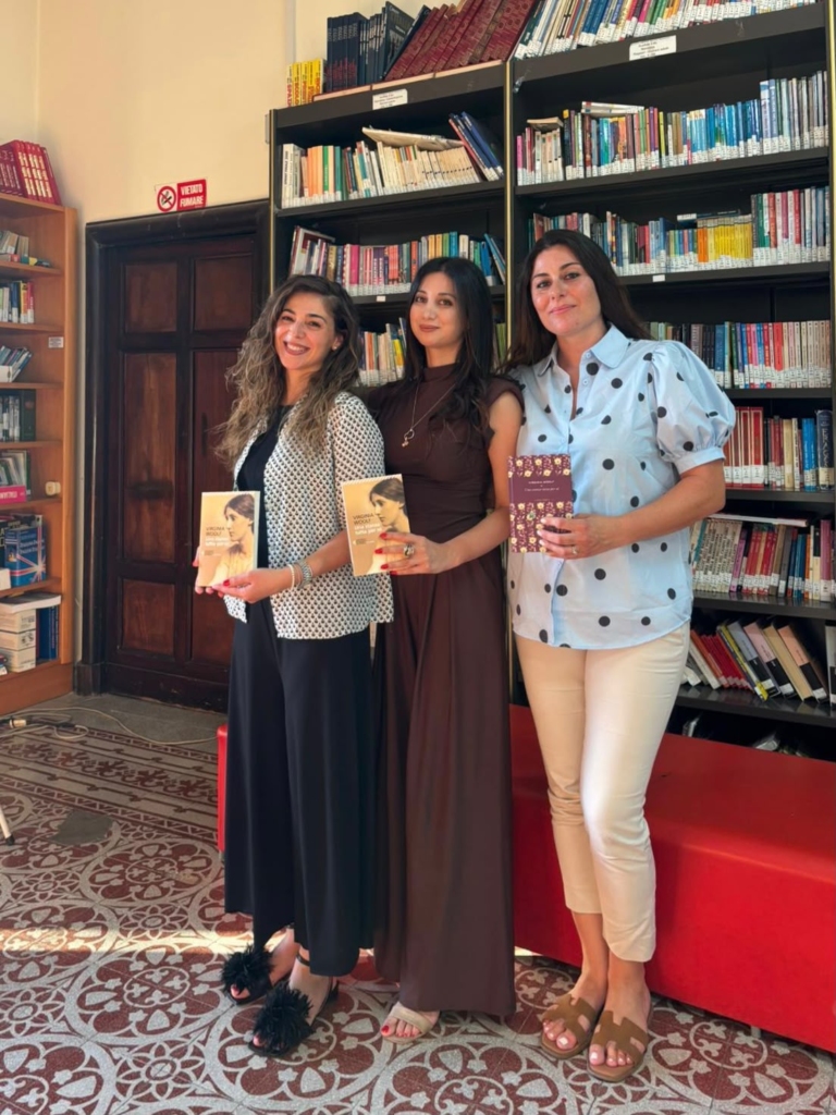 In Biblioteca con la lettura di Virginia Woolf